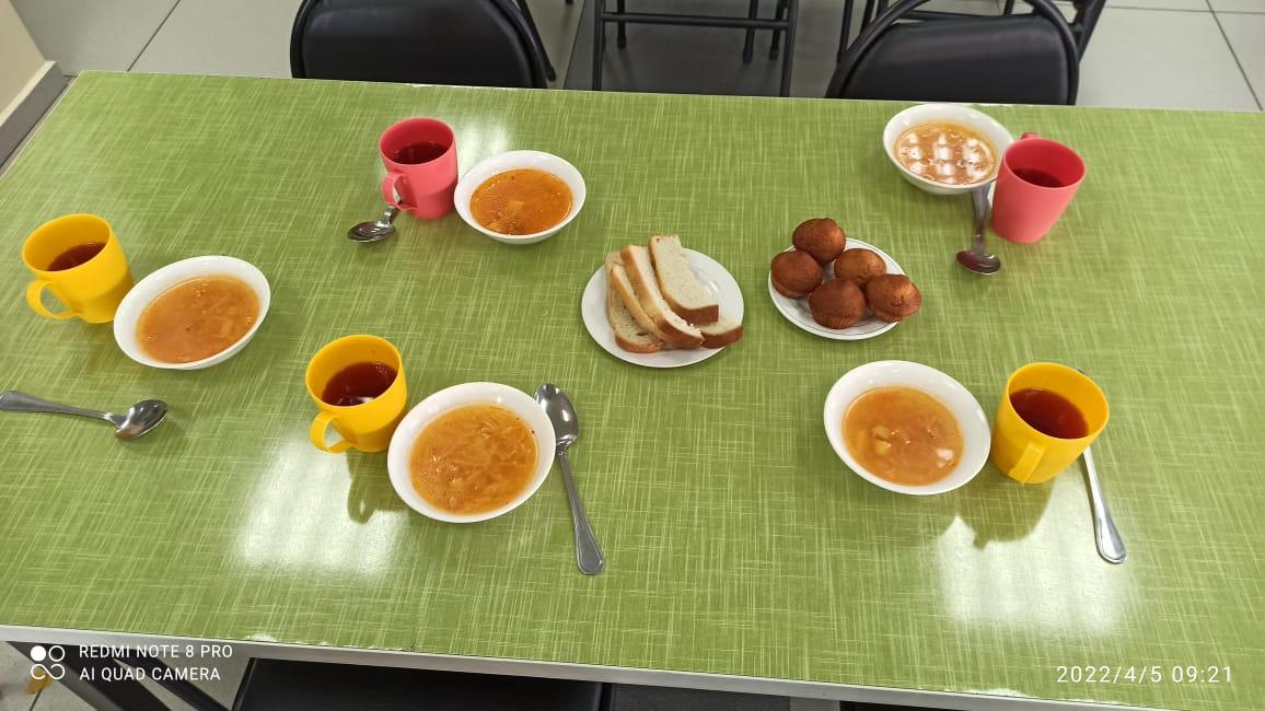 ыстық тамақпен қамту