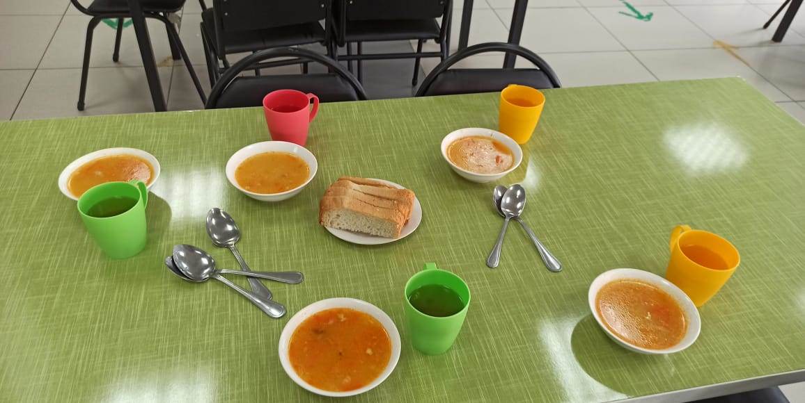 ЖБББҚ есбінен тегін  тамақтанатын оқушылардың тамақтары