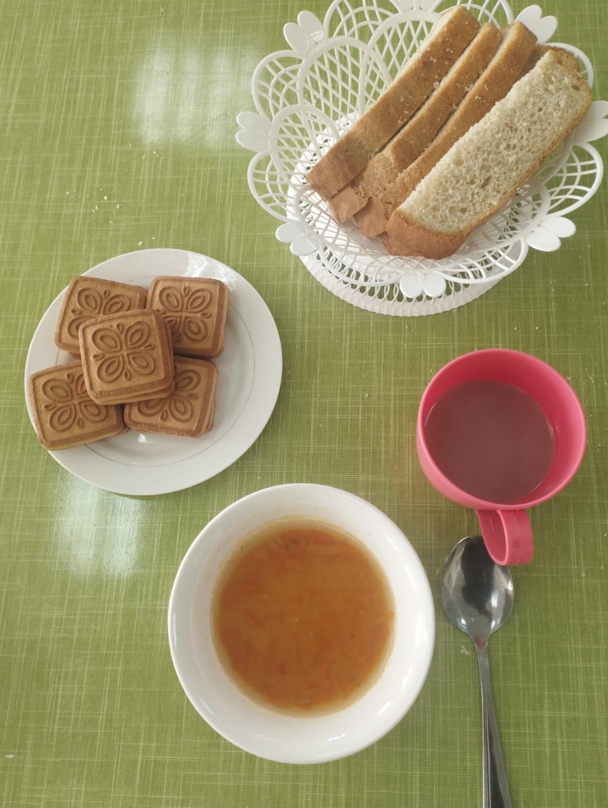 ЖБББҚ есебінен және 1-4 сыныптар арасындағы оқушыларымыздың бір күндік ас мәзірі